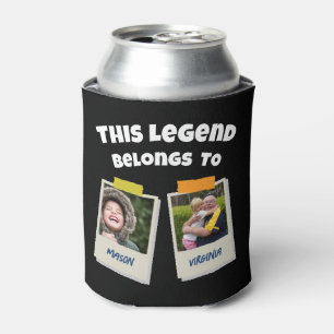 Enfriador De Latas Personalizado 4 Fotos Este Leyenda Pertenece Abue