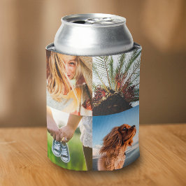 Enfriador De Latas Personalizado 8 plantillas de fotos de doble cara