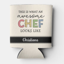 Personalizado Awesome Chef Gifts | Mejor Chef Cada