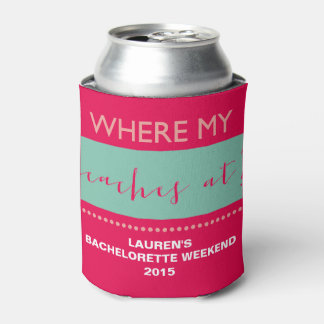 Enfriador De Latas Personalizado Bachelorette Beach Fiesta