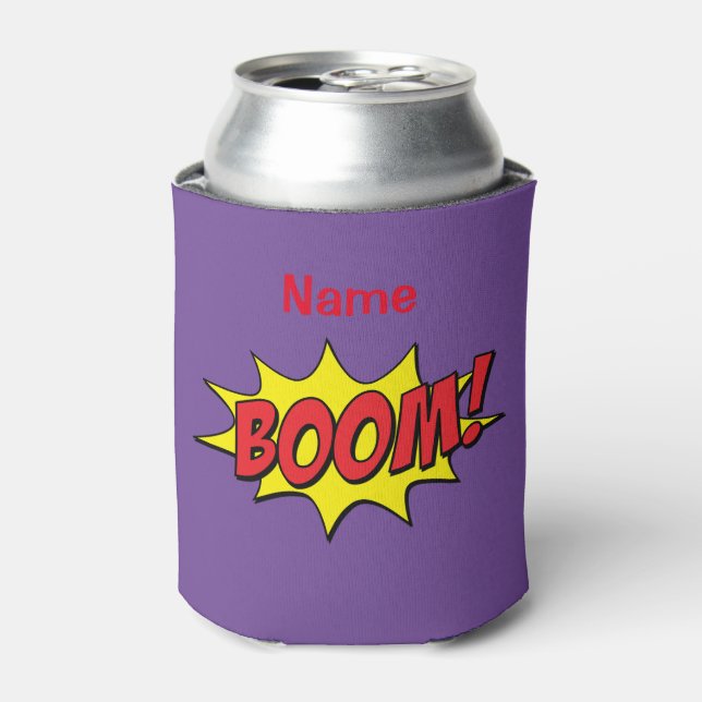 Enfriador De Latas Personalizado Boom Thunder_Cove (Lata Anverso)