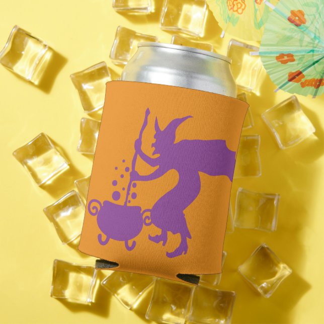 Enfriador De Latas Personalizado Brujas Malvadas Brew Beer (Verano in situ)
