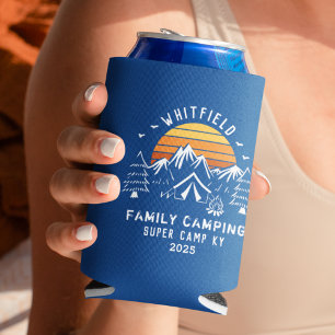Enfriador De Latas Personalizado de campamento de vacaciones de veran