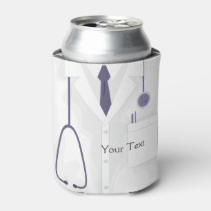 Enfriador De Latas Personalizado de escudos del Laboratorio Médico m