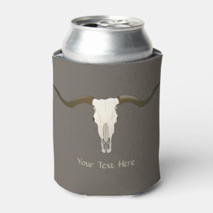 Enfriador De Latas Personalizado de Longhorn Occidental