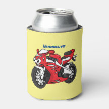 Personalizado de motocicleta roja