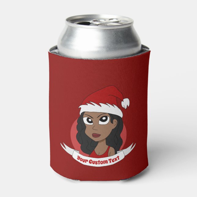 Enfriador De Latas Personalizado de Navidades jóvenes (Lata Anverso)