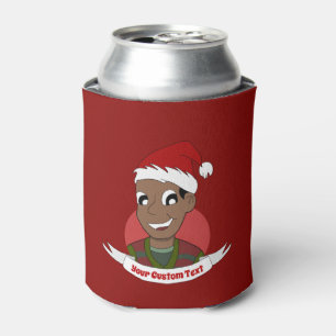 Enfriador De Latas Personalizado de Navidades risibles