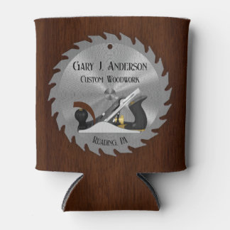 Enfriador De Latas Personalizado de plano de hoja de madera