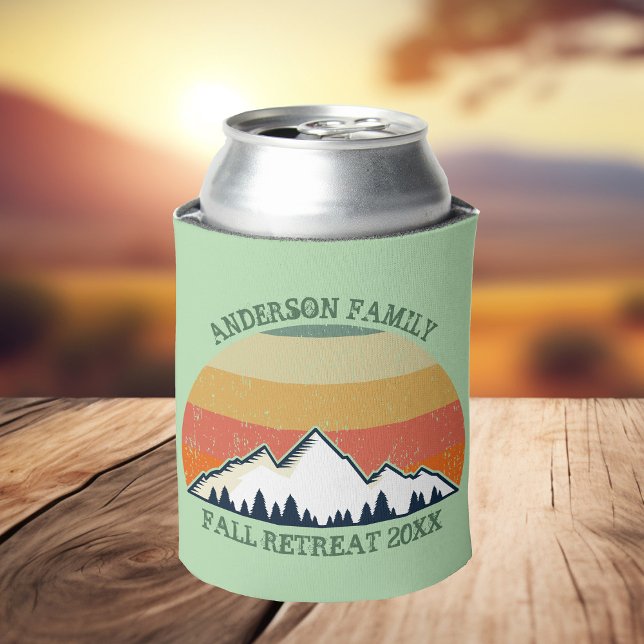 Enfriador De Latas Personalizado de Reunión Familiar Retiro de Otoño  (Subido por el creador)