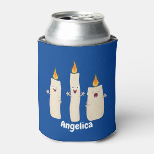 Enfriador De Latas personalizado de trío de velas cantantes