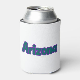 Enfriador De Latas Personalizado Del Orgullo Del Estado De Arizona