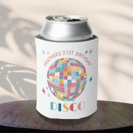 Enfriador De Latas Personalizado del partido de cumpleaños Pastel Dis