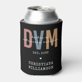 Enfriador De Latas Personalizado DVM Médica de Regalos de Medicina Ve