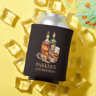 Enfriador De Latas Personalizado el cumpleaños de los hombres azucara