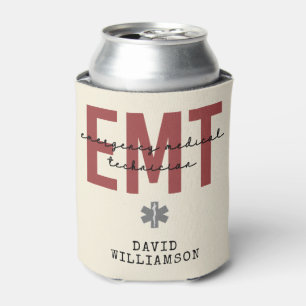 Enfriador De Latas Personalizado EMT Equipo médico de emergencia