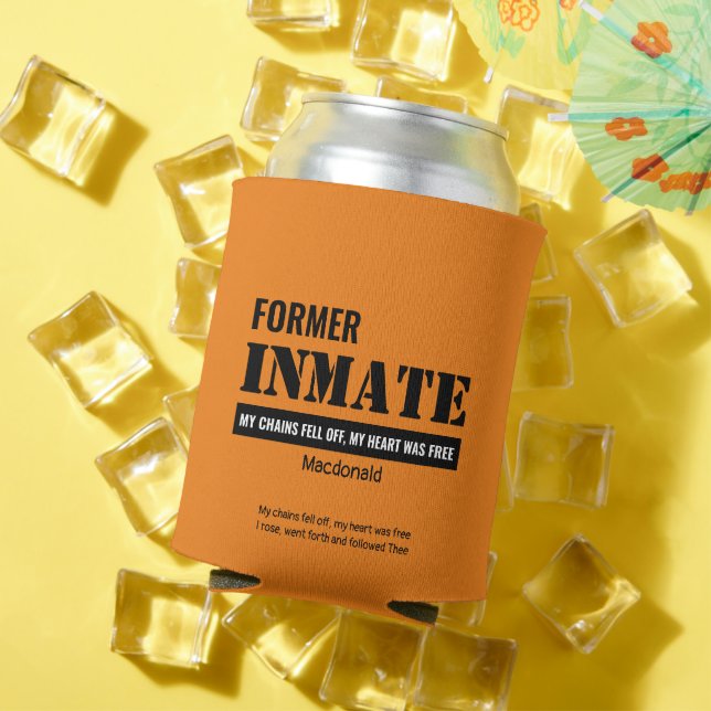 Enfriador De Latas Personalizado ex INMATE Christian (Verano in situ)