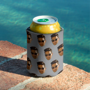 Enfriador De Latas Personalizado Face Cutout Bachelorette Party Cumpl