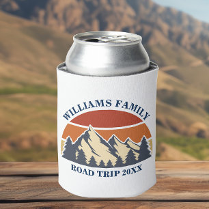 Enfriador De Latas Personalizado Familia Reunión Viaje por Carretera