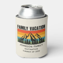 Personalizado Familia Vacaciones Montañas Senderis