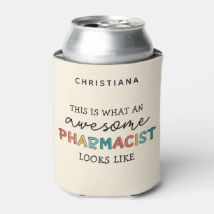 Enfriador De Latas Personalizado Farmacéutico Gracioso Regalos Farmac