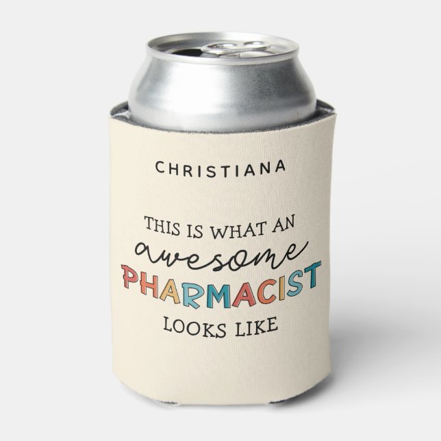 Enfriador De Latas Personalizado Farmacéutico Gracioso Regalos Farmac (Lata Anverso)