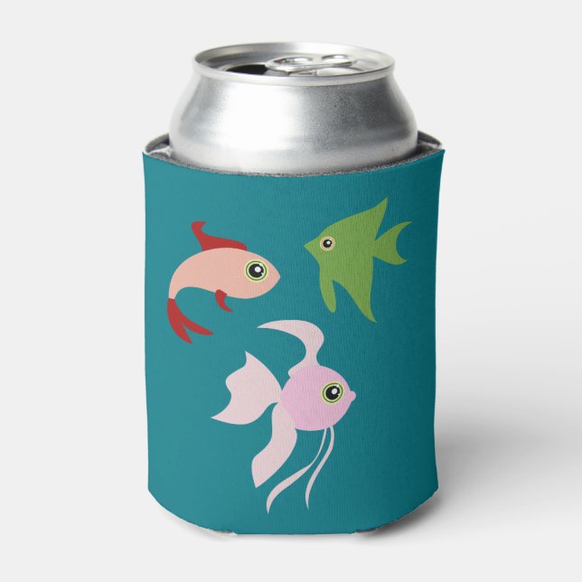 Enfriador De Latas Personalizado Fish (Lata Anverso)