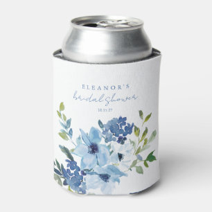 Enfriador De Latas Personalizado Floral Bridal Bridal Shower