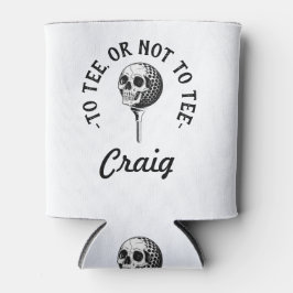 Enfriador De Latas Personalizado Funny Golfer Cita simple