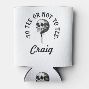 Enfriador De Latas Personalizado Funny Golfer Cita simple