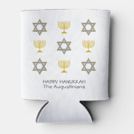 Enfriador De Latas Personalizado Hanukkah