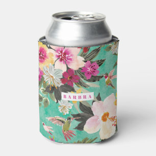 Enfriador De Latas Personalizado HUMMINGBIRD PARADISE