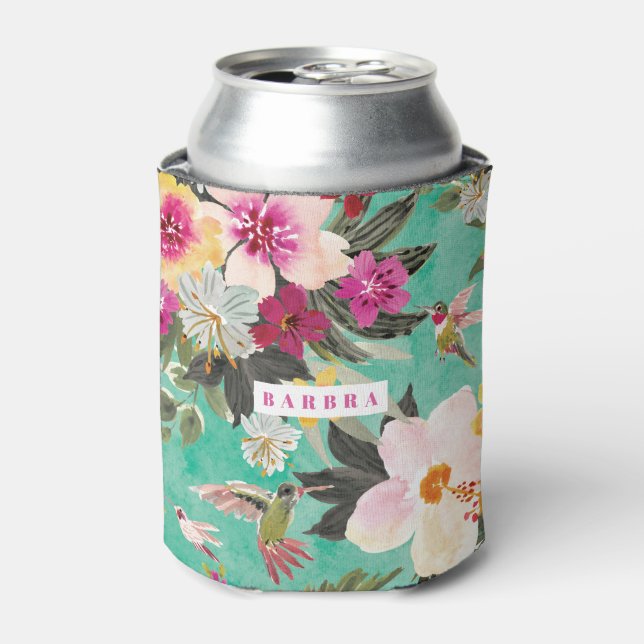 Enfriador De Latas Personalizado HUMMINGBIRD PARADISE (Lata Anverso)