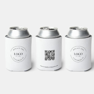 Enfriador De Latas Personalizado logotipo comercial Sitio web de códi