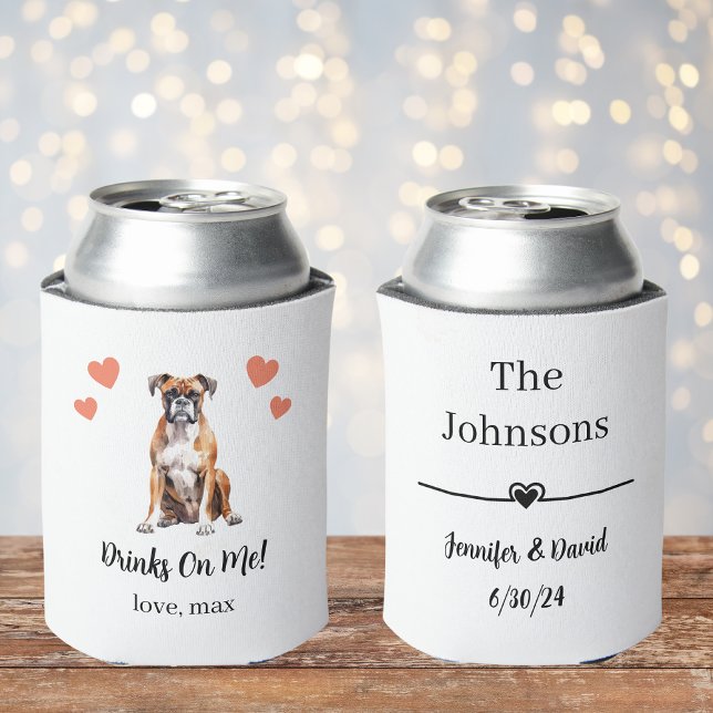 Enfriador De Latas Personalizado Mascota Boda Refrigerador de bebidas (Subido por el creador)