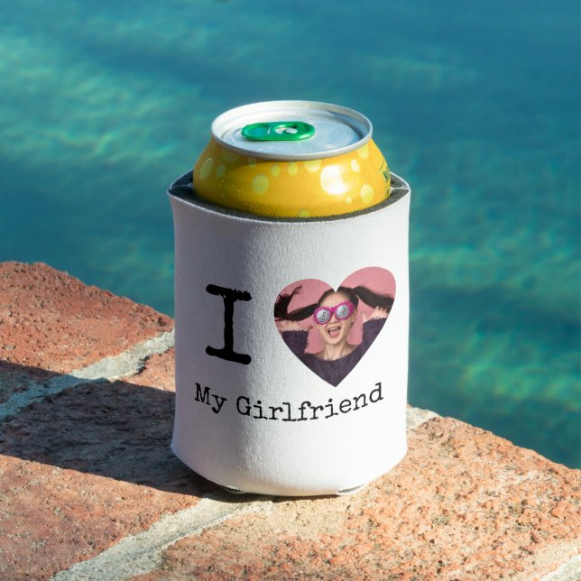 Enfriador De Latas Personalizado Me Encanta Mi Novio/Novia Personaliz (Piscina in situ)