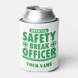 Enfriador De Latas Personalizado Oficial Oficial de Seguridad
