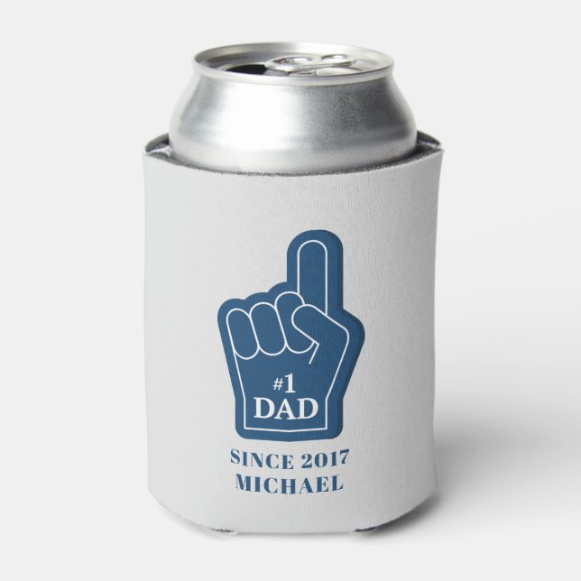 Enfriador De Latas Personalizado Papá Cumpleaños Padres Día Keepsake (Lata Anverso)