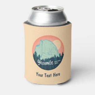 Enfriador De Latas PERSONALIZADO Parque Nacional Yosemite Arte de med