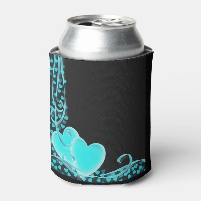 ENFRIADOR DE LATAS PERSONALIZADO "REFRIGERADOR DE BEBIDAS" POR "AMOR" (Lata Anverso)