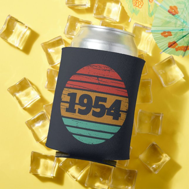 Enfriador De Latas Personalizado setenta años de 70 años (Verano in situ)