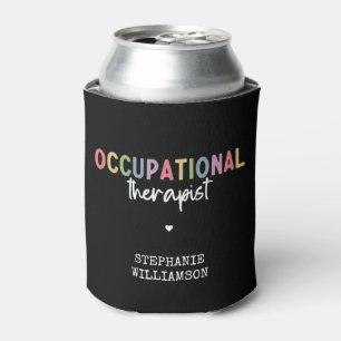 Enfriador De Latas Personalizado Terapia Ocupacional Ocupacional de R