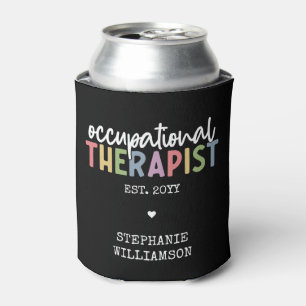 Enfriador De Latas Personalizado Terapia Ocupacional Ocupacional de R
