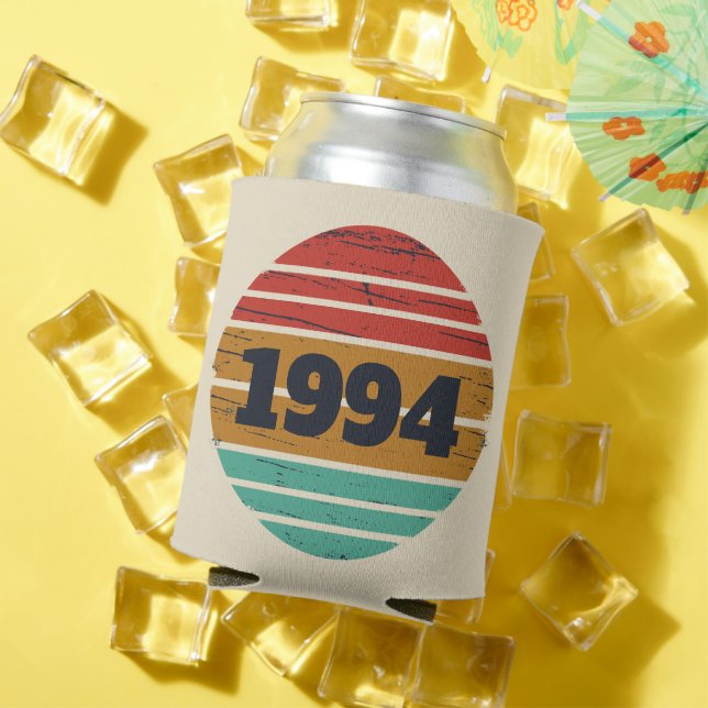 Enfriador De Latas Personalizado Treinta fiesta de 30 años (Verano in situ)