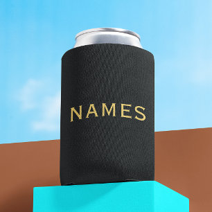 Enfriador De Latas Personalizados con Apellido o Apodo en Ellos