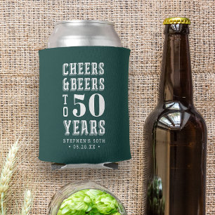 Enfriador De Latas Personalizados Saludos y Cervezas