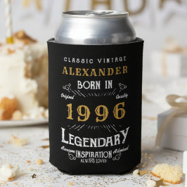 Enfriador De Latas Personalized 30th Birthday 1996 Vintage Legendary