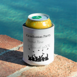 Enfriador De Latas Personalized Graduation Custom Name and Class Year