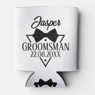 Enfriador De Latas Personalized Groomsman