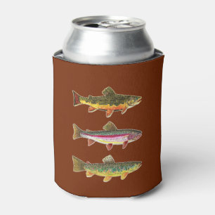 Enfriador De Latas Pesca de truchas - Brook, Rainbow, marrón